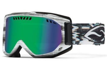 Image of Smith Optics Scope Goggle Vertical Hold Frame/Green Sol-X Lens SC3NXVH15