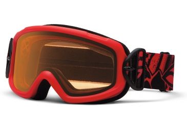 Image of Smith Optics Sidekick Snow Goggles - Fire Charger Frame w/ Gold Lens DK2GFC13