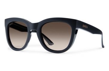 Image of Smith Optics Sidney Bifocal Prescription Sunglasses, Matte Black Frame, Polarized, SIPPBRGMBBI