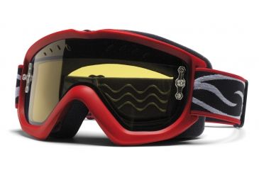 Image of Smith Optics Snow Option OTG Goggles, Red Frame OP3ARDSM5