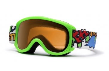 Image of Smith Optics Sundance Snow Goggles - Neon Green Dinomonsters, RC36 SK2EDM10