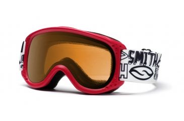 Image of Smith Optics Sundance Kid Snow Goggles - Red Frame, Gold SK2GRD10