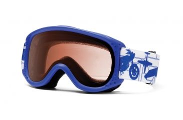 Image of Smith Optics Sundance Kid Snow Goggles - Royal Blue Cars Frame, RC36 SK2EBC10