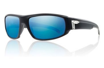 Image of Smith Optics Tenet sg, Matte Black/pol Blue Mirror chrom lens TTRPUGMMB