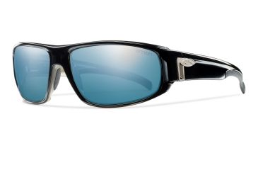 Image of Smith Optics Tenet Sunglasses - Black Frame, Polarized Blue Mirror TTGPUGMBK