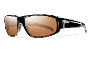 Image of Smith Optics Tenet Sunglasses - Black Frame, Polarchromic Copper Mirror TTGPPCPMBK