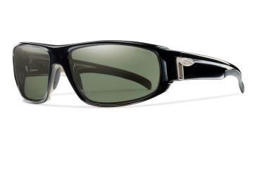 Image of Smith Optics Tenet Sunglasses - Black Frame, Polarized Gray Green TTGPGYBK