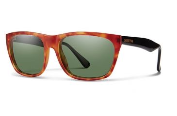 Image of Smith Optics Tioga Progressive Prescription Sunglasses, Matte Honey Tort/Black Frame, Polarized, TOCPGNMHTPR