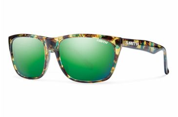 Image of Smith Optics Tioga Bifocal Prescription Sunglasses, Flecked Green Tortoise Frame, TOPCGMFGTBI