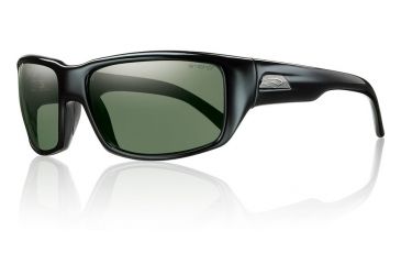 Image of Smith Optics Touchstone sg, Black/pol Gray grn chrom lens TSRPGNBK