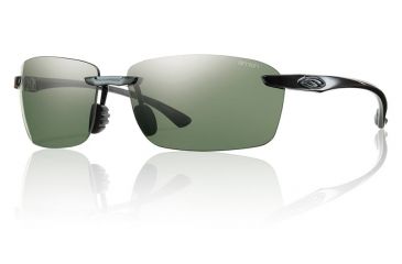 Image of Smith Optics Trailblazer sg, Black/pol Gray grn chrom lens TZRPGNBK