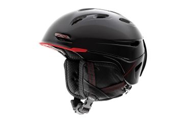 Image of Smith Transport Helmet, Black/Red, Small H12-TPRDSM