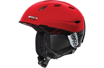 Image of Smith Optics Transport Helmet, Red Dark Sky, Medium H13-TPDDSMD