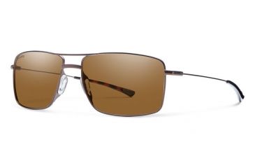 Image of Smith Optics Turner Bifocal Prescription Sunglasses, Matte Brown Frame, Polarized, TUCPBRMBRBI