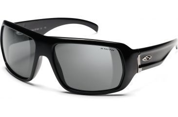 Image of Smith Optics Vanguard Sunglasses - Black frame, gray lenses