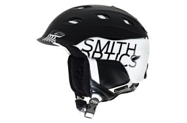 Image of Smith Vantage Helmet, Black/White Commodore, Medium H12-VABWMD