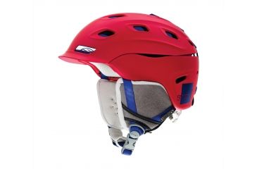 Image of Smith Optics Vantage Helmet, Neon Red Typepress, Large H13-VANDTLG