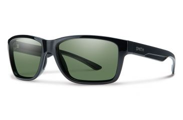 Image of Smith Optics Wolcott Bifocal Prescription Sunglasses, Black Frame, Polarized, WOCPGNBKBI