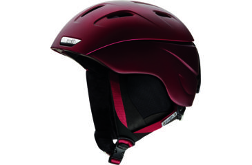 Image of Smith Optics Womens Intrigue Snow Helmet - Merlot, Medium H14-INMRMD