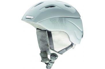 Image of Smith Optics Womens Intrigue Snow Helmet - White Danger, Small H14-INWDSM