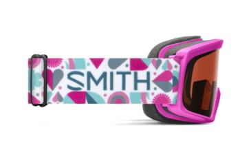 Image of Smith Rascal Snow Goggle, Vivid Pink Hearts Frame, RC36 Lens, M006783R6998K