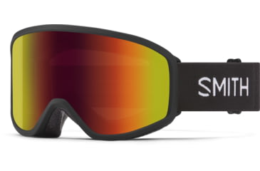 Image of Smith Reason Otg Googles, Red Sol-X Mirror, Black, M007722QJ99C1