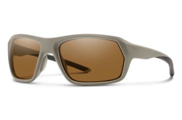 Image of Smith Rebound Elite Sunglasses, Tan 499 Frame, Polarized Brown Lens, 201983DLD59SP