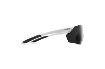 Image of Smith Reverb PivLock Sunglasses, Matte White Frame, ChromaPop Black Lens, 2015216HT991C