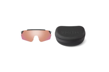 Image of Smith Reverb PivLock Sunglasses, Matte White Frame, ChromaPop Black Lens, 2015216HT991C