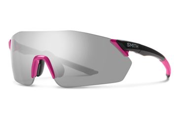 Image of Smith Reverb Sunglasses, Berry Frame, Chromapop Platinum Mirror Lens, 201521EWW99XB