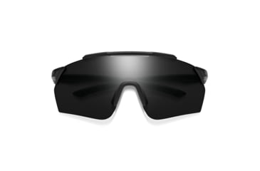 Image of Smith Ruckus PivLock Sunglasses, Matte Black Frame, ChromaPop Black Lens, 201522003991C