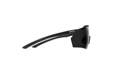 Image of Smith Ruckus PivLock Sunglasses, Matte Black Frame, ChromaPop Black Lens, 201522003991C