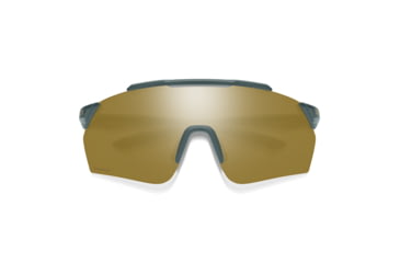 Image of Smith Ruckus PivLock Sunglasses, Matte Spruce Frame, ChromaPop Bronze Mirror Lens, 2015221ED990K