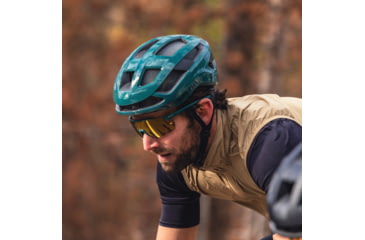 Image of Smith Ruckus PivLock Sunglasses, Matte Spruce Frame, ChromaPop Bronze Mirror Lens, 2015221ED990K