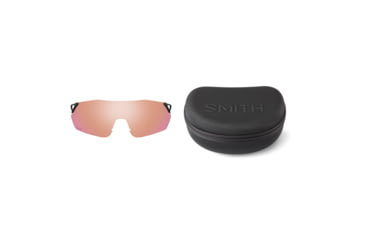 Image of Smith Ruckus PivLock Sunglasses, Matte White Frame, ChromaPop Black Lens, 2015226HT991C
