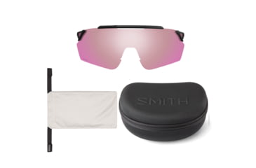 Image of Smith Ruckus Sunglasses, Get Wild Frame, Black to Contrast Rose Lenses, ChromaPop, 201522FBX991C