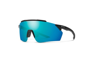 Image of Smith Ruckus PivLock Sunglasses, Matte Black Frame, ChromaPop Opal Mirror Lens, 20152200399G0