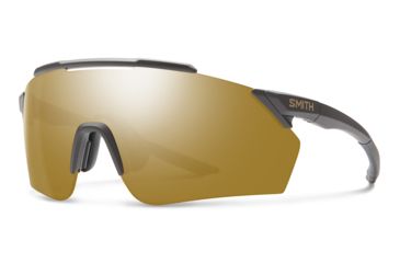 Image of Smith Ruckus Sunglasses, Matte Gravy Frame, Chromapop Bronze Mirror Lens, 201522FRE990K
