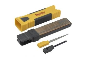 Image of Smith's Sharpeners Pack Pal Dual Grit Diamond Stone  Sharpener 50762