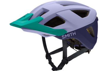 Image of Smith Session MIPS Bike Helmet, Matte Iris/Indigo/Jade, Medium, E0073103X5559