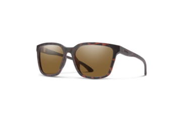 Image of Smith Shoutout Core Sunglasses, Matte Tortoise Frame, Polarized Brown Lens, 203686N9P57SP