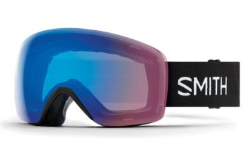 Image of Smith Skyline Snow Goggles - Mens, Black, Chromapop Storm Rose Flash Lens, SKY6CPCBK19