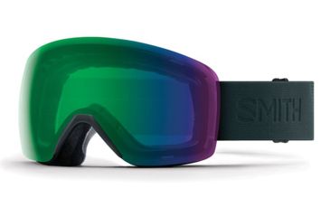 Image of Smith Skyline Snow Goggles - Mens, Deep Forest Flood, Chromapop Everyday Green Mirror Lens, SKY6CPGDFF19