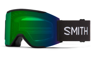 Image of Smith Squad Mag Goggle, ChromaPop Everyday Green Mirror, Black, M007560JX99XP