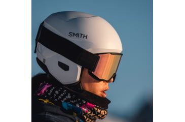 Image of Smith Squad Mag Goggle, ChromaPop Everyday Rose Gold Mirror, Black, M007560JX99M5