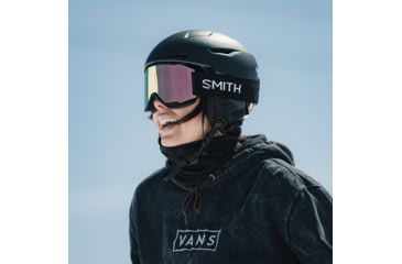 Image of Smith Squad Mag Goggle, ChromaPop Everyday Rose Gold Mirror, Black, M007560JX99M5