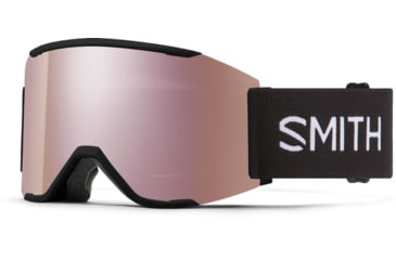 Image of Smith Squad Mag Goggle, ChromaPop Everyday Rose Gold Mirror, Black, M007560JX99M5