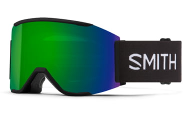 Image of Smith Squad Mag Goggle, ChromaPop Sun Green Mirror, Black, M007560JX99MK