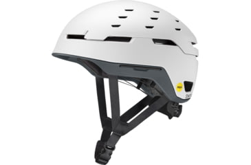 Image of Smith Summit MIPS Helmet, Matte White / Slate, Small, E005360TF5155