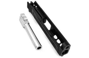 Image of Smith &amp; Wesson 11873 Performance Center Slide Kit NMS 9mm 4.25 Adjustable Black